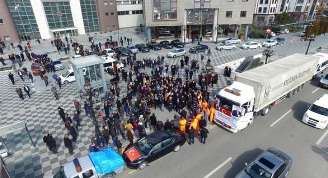 Afrin’in inşasına Başkent ten yardım eli