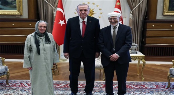 Cumhurbaşkanı Erdoğan, Faslı filozof Prof. Dr. Abdurrahman'ı ağırladı