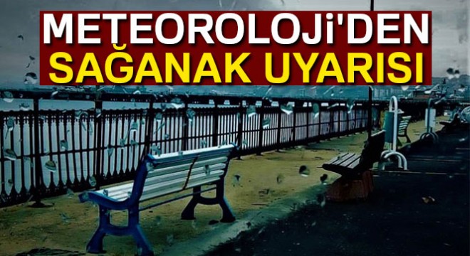 Meteoroloji den sağanak uyarısı 12 Mart Pazartesi yurtta hava durumu