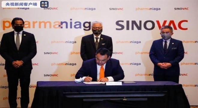 Sinovac, Malezya ile aşı üretim sözleşmesi imzaladı