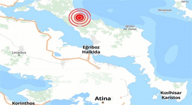 Yunanistan’da deprem