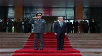 Bakan Güler, Özbekistan Savunma Bakanı Kurbanov ile bir araya geldi