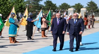 Cumhurbaşkanı Erdoğan, Estonya Cumhurbaşkanı Karis ile görüştü