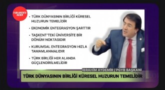 İbrahim Aydemir: Taşkent’teki üniversite geleceğin liderlerini yetiştirecek