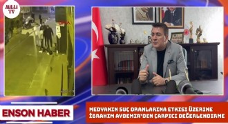 Medyanın Suç Oranlarına Etkisi Üzerine Aydemir’den Çarpıcı Değerlendirme