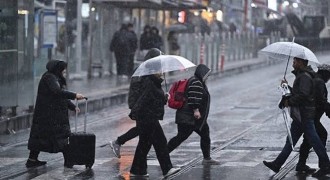 Türkiye'de yağışlı ve serin hava hafta boyunca etkili olacak
