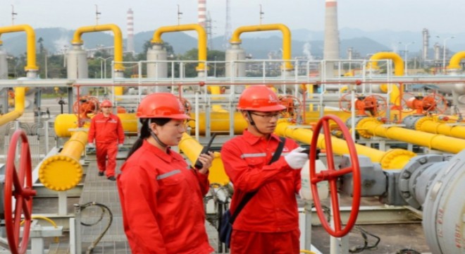 Çin’in doğal gaz ve petrol üretimi artıyor
