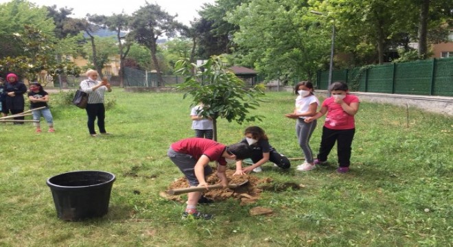 Çocuk Bahçeleri Kampanyası ile her çocuğun kendine ait bir ağacı oldu